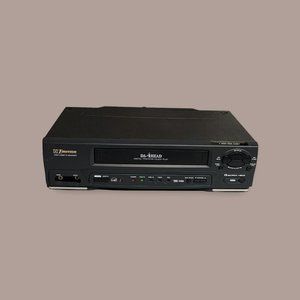 Emerson EWV401B DA-4Head VCR Video Cassette Recorder Tested Cleaned (No Remote)
